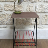 Vintage casserole lamp - green