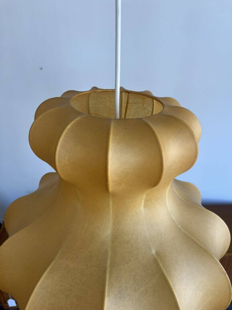Rare cocoon pendant lamp – Goldkant Leuchten