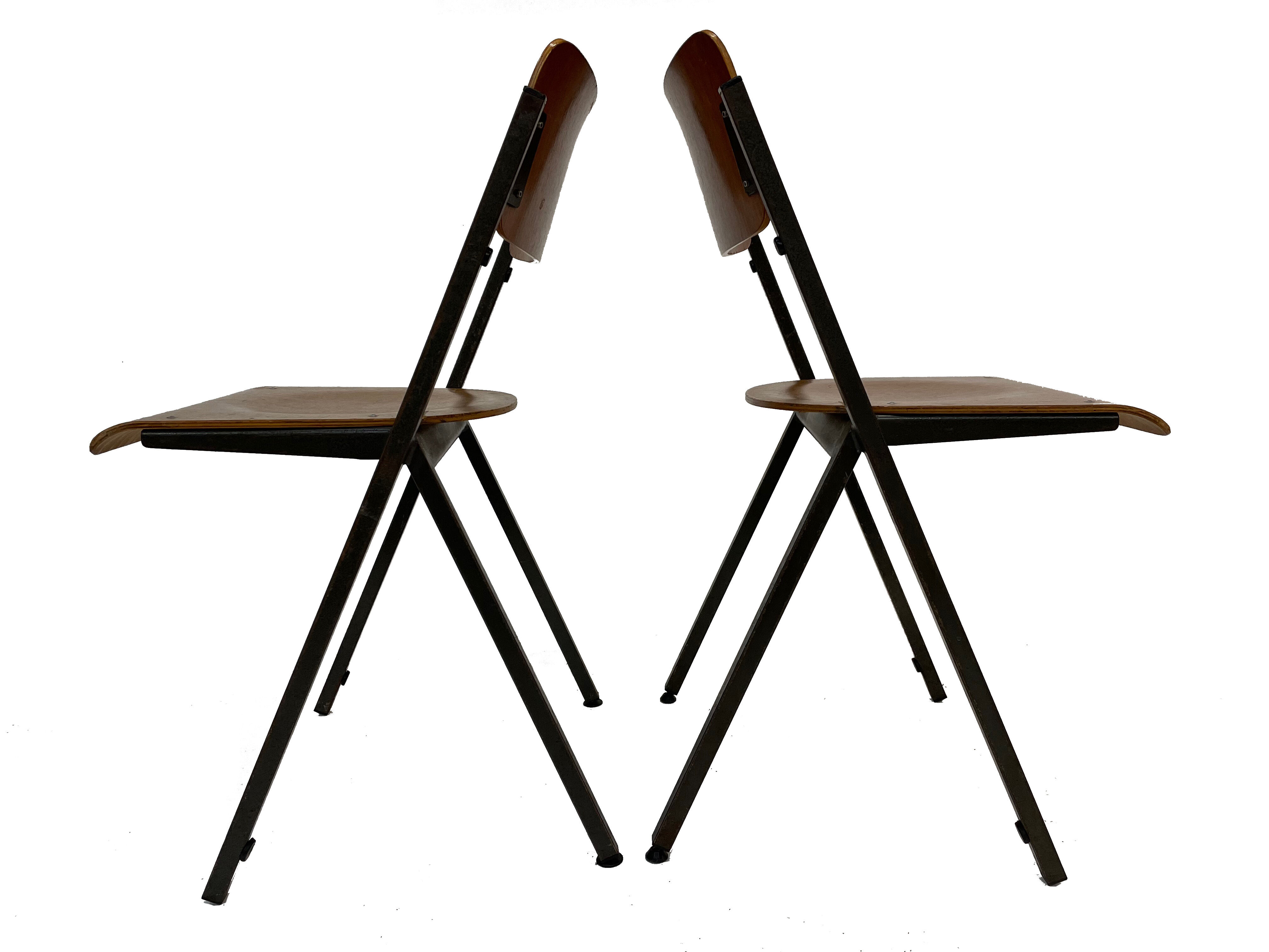 Set of four chairs 1960 Netherlands