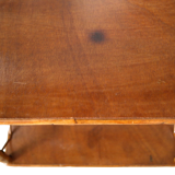 Etagère murale vintage 1960 bambou osier