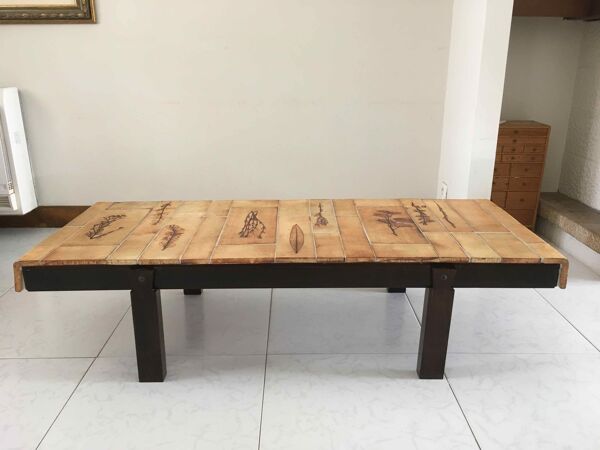 Table basse de Roger Capron