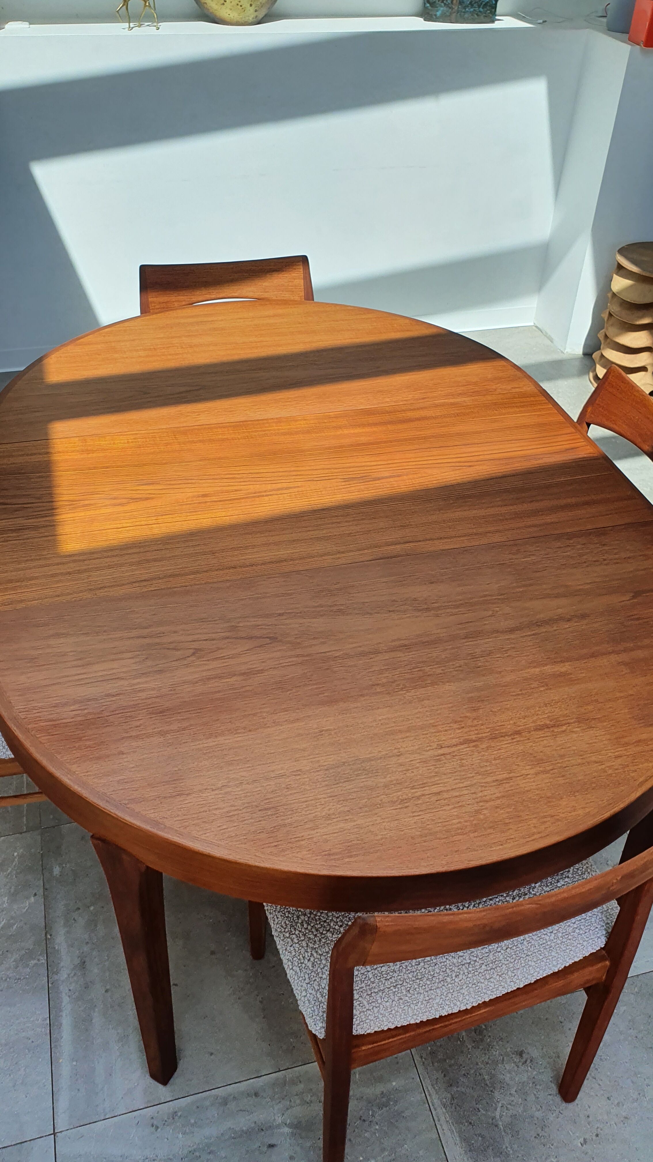 Teak dining table editor Gudme Mobelfabrik, Danish