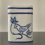 Vintage porcelain pot 70s