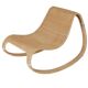 Ikea 2002 Gunghult rocking rattan armchair by James Irvine
