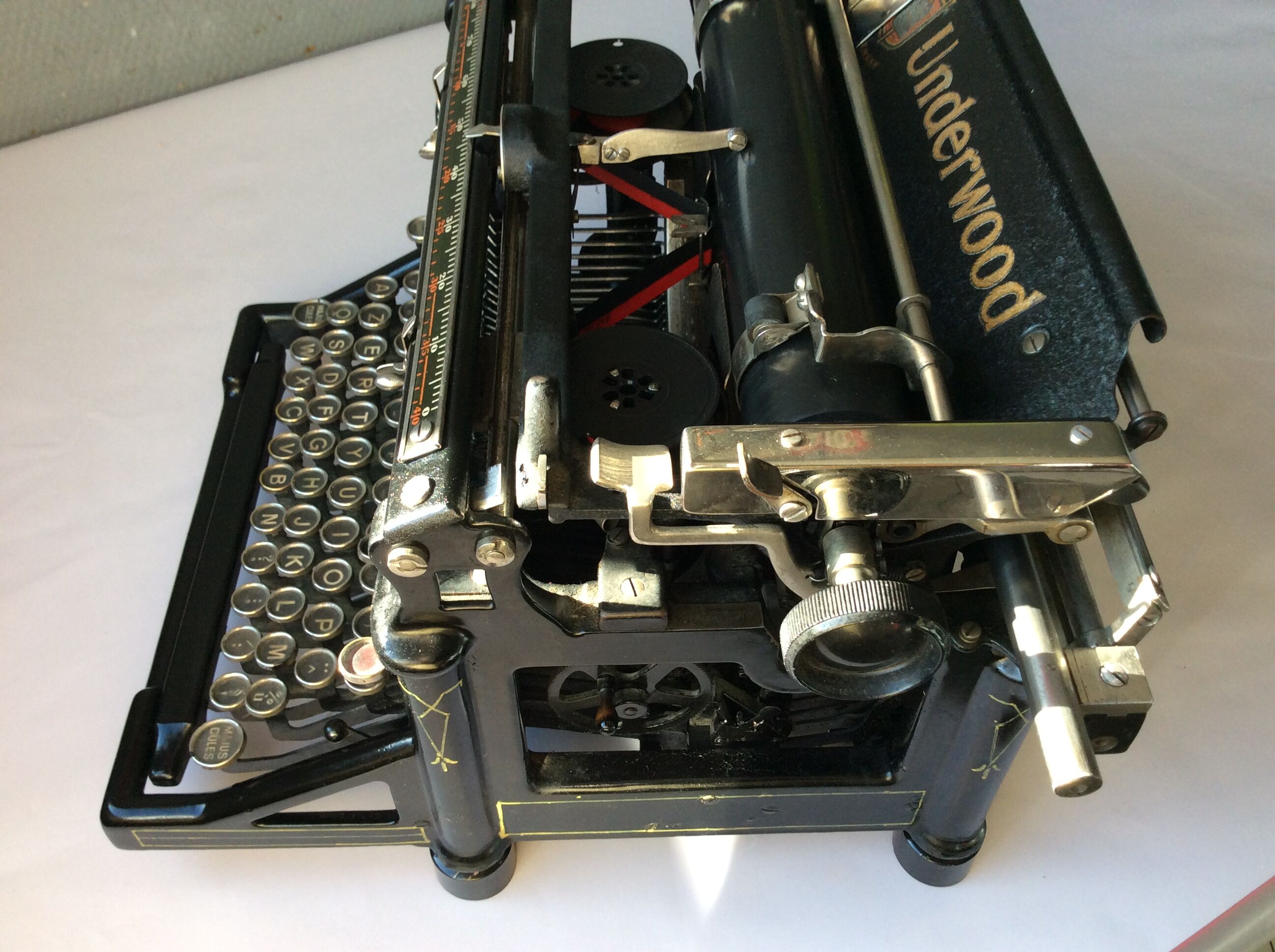 Old Underwood typewriter