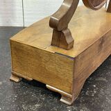 English mahogany dressing table from the late 19th century.