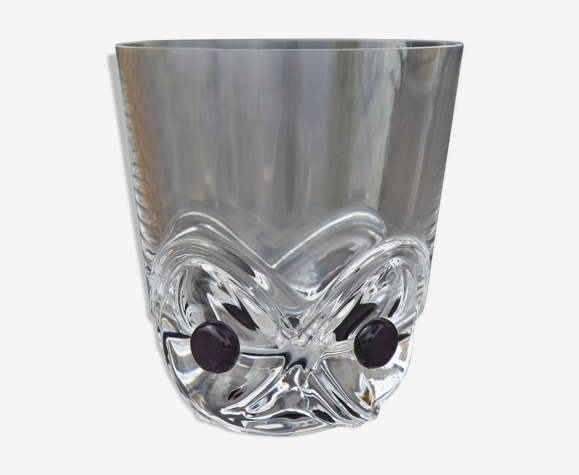 Verre à whisky en cristal de Lalique modèle Floride