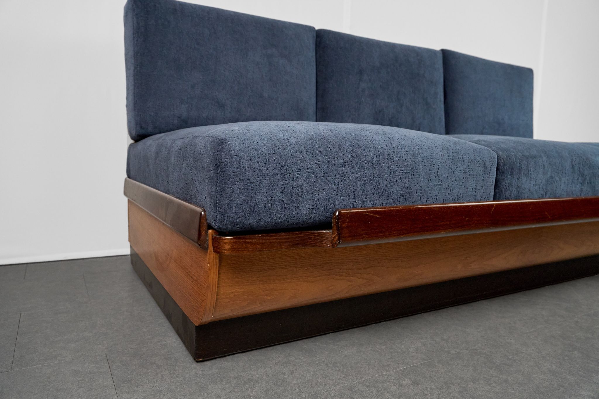Art Déco sofabed by Jindřich Halabala for UP Závody, 1950s, Czechoslovakia