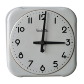 Horloge murale en céramique, Vedette, des années 50