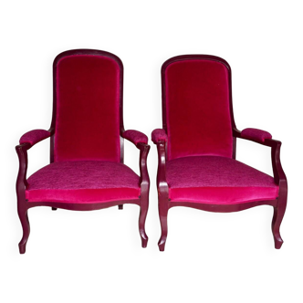 Voltaire armchairs