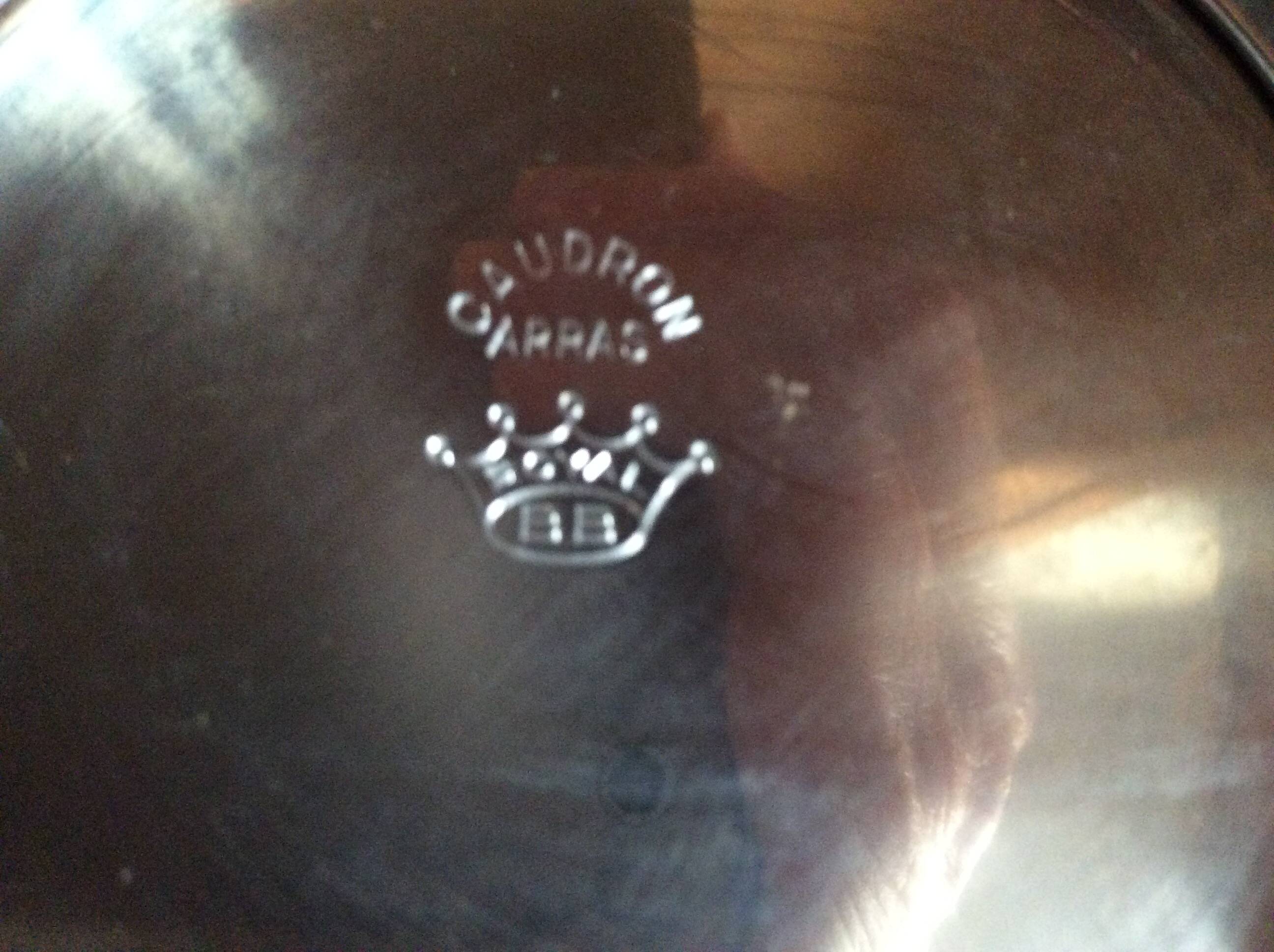 Stainless steel vegetable dish