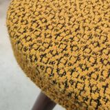 Set of 4 TON 515 / 2 chairs by Oswald Haerdtl (Thonet) wood and mustard fabric