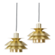 Pair of Danish vintage pendant lamps Top lamper 774 from 1980s