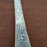 Set of silvered metal cutlery 1/1000th