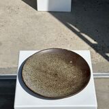 Indonesian green ceramic dish D:26.5