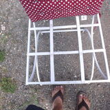 Iron garden furniture