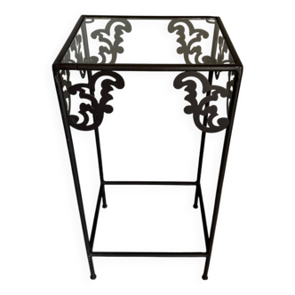 Wrought iron console