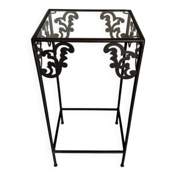 Wrought iron console
