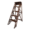 Vintage wooden stepladder from library 1930