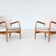 A. Madsen and H. Schubell Karen lounge chairs Bovenkamp Netherlands 1960