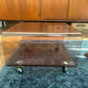 Rolling furniture/coffee table/nightstand/side table by michel dumas
