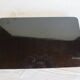 Rectangular wooden tray with a marine design.