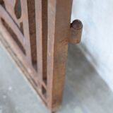 Metal and bronze ironwork entrance door Charles Piguet Lyon 1919