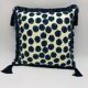 Square cushion, cover and insert. Model "Olivia".