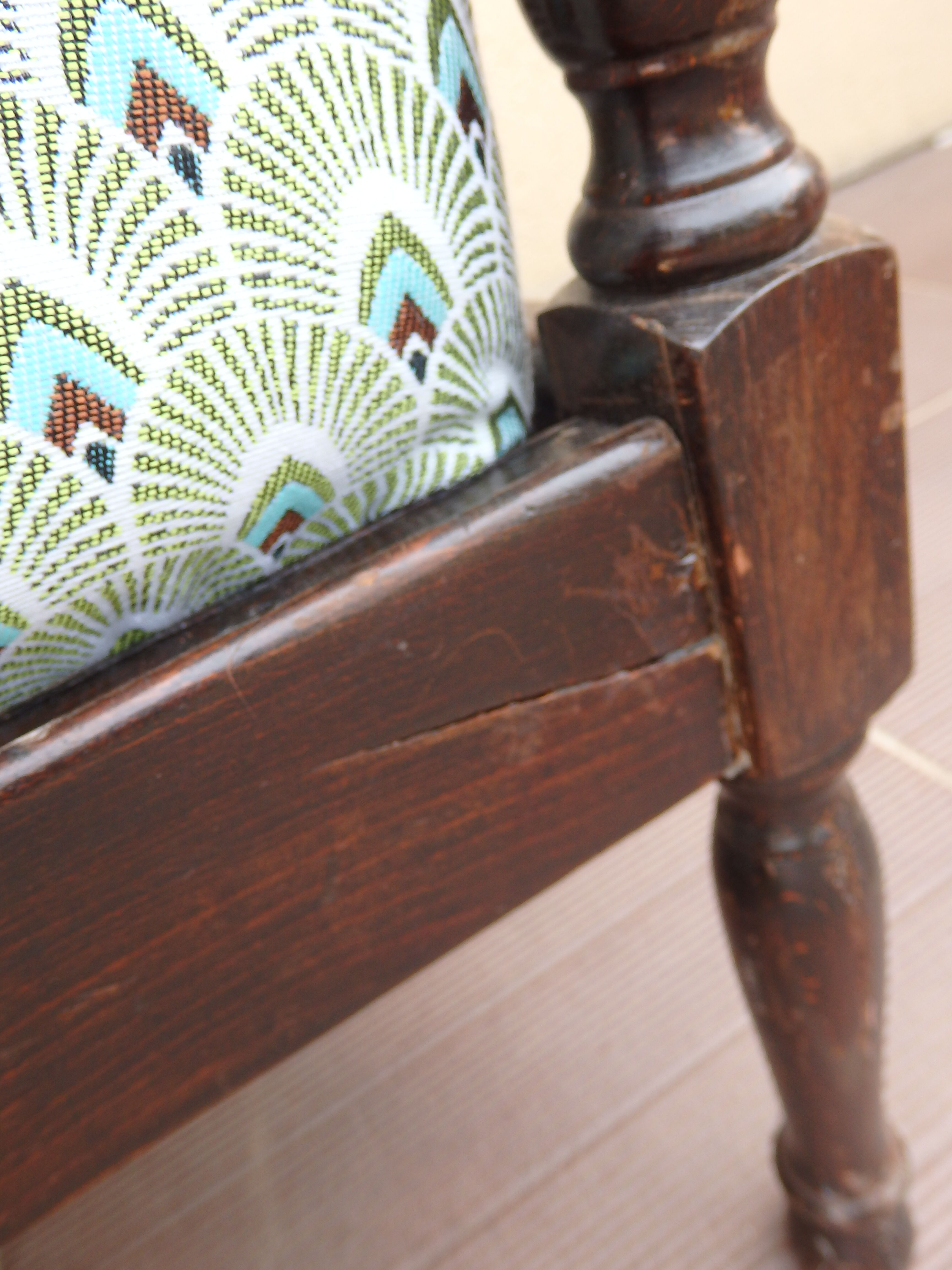 Baumann vintage 2-seater sofa bench