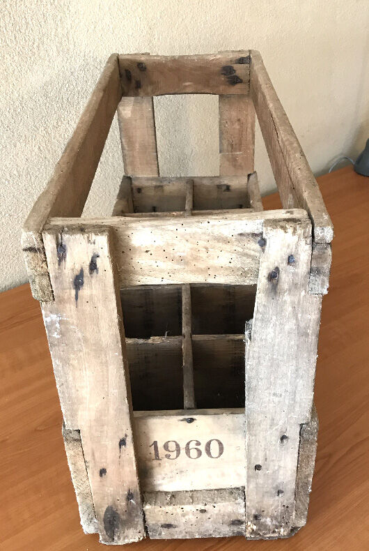 Wooden bottle locker - 1960