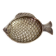 Vide poche vintage en laiton forme poisson