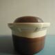 Old Emile Henry terrine dish vintage French earthenware dish