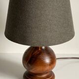 Solid wood vintage country style lamp
