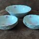 Ensemble coupe et 6 coupelles porcelaine Bavaria