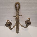 Applique en bronze style Louis XVI, France vers 1900