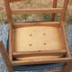 Set of 4 Scandinavian-style teak chairs from the 1970s.