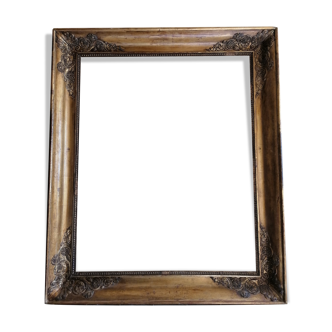 Golden empire era frame with gold leaf