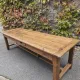 Old farmhouse table in oak, 18th century – Auvergne, France