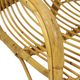 Italian rattan armchair, French Riviera style; Bohemian style side table