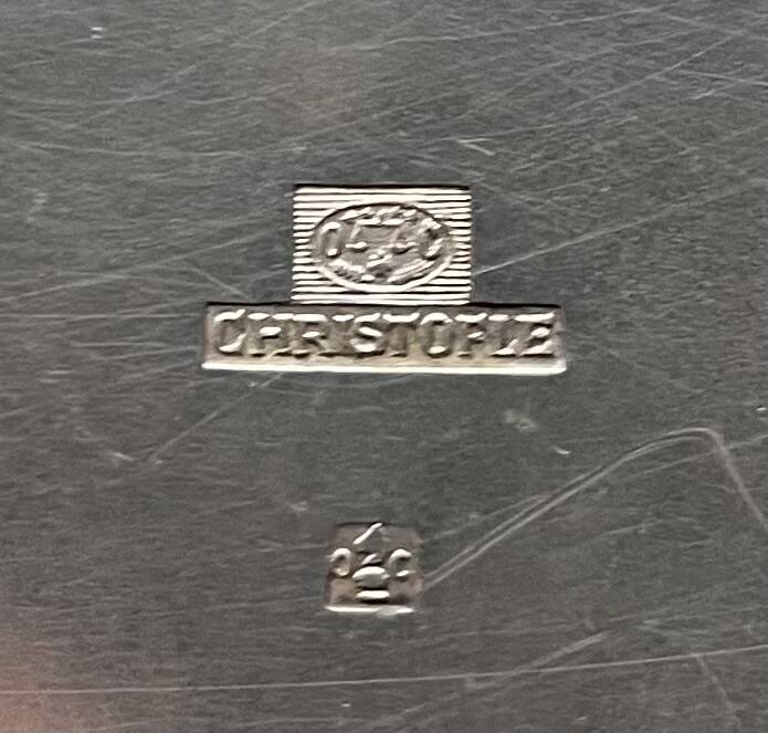 Christofle silver-plated bowl