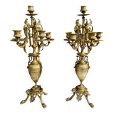 Candélabres en bronzes