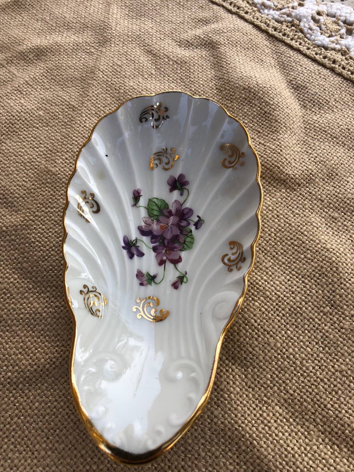 Limoges porcelain empty pocket