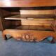Louis XV period secretary in solid cherry wood