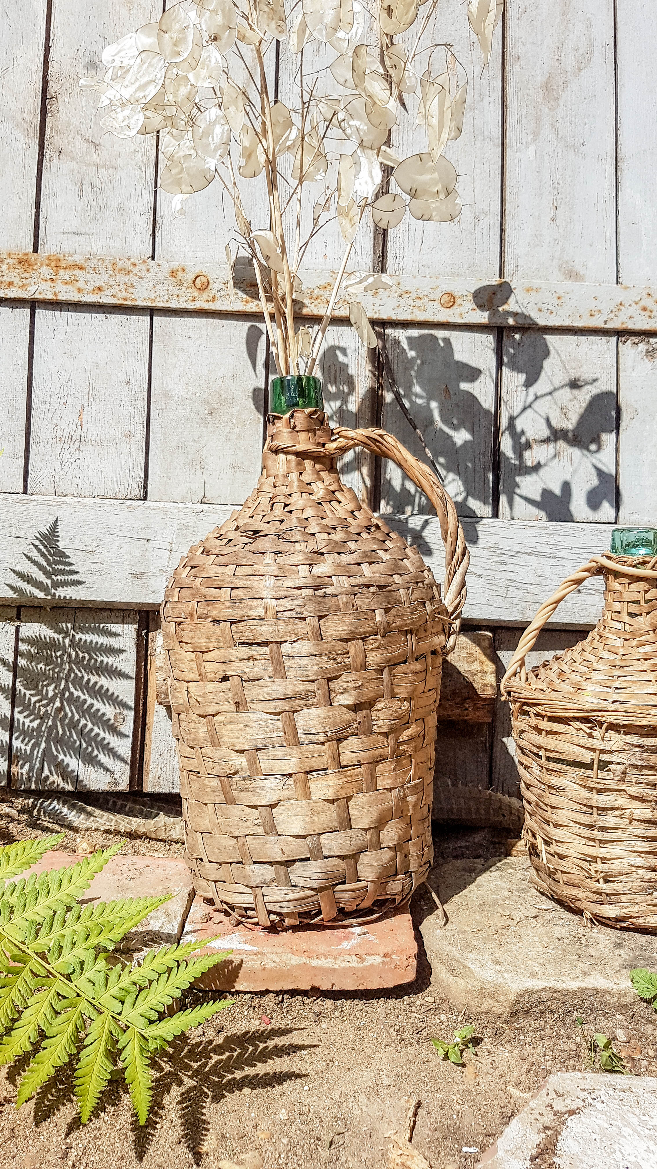 Vintage demijohn