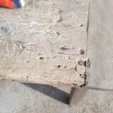 Bench, wooden banquette