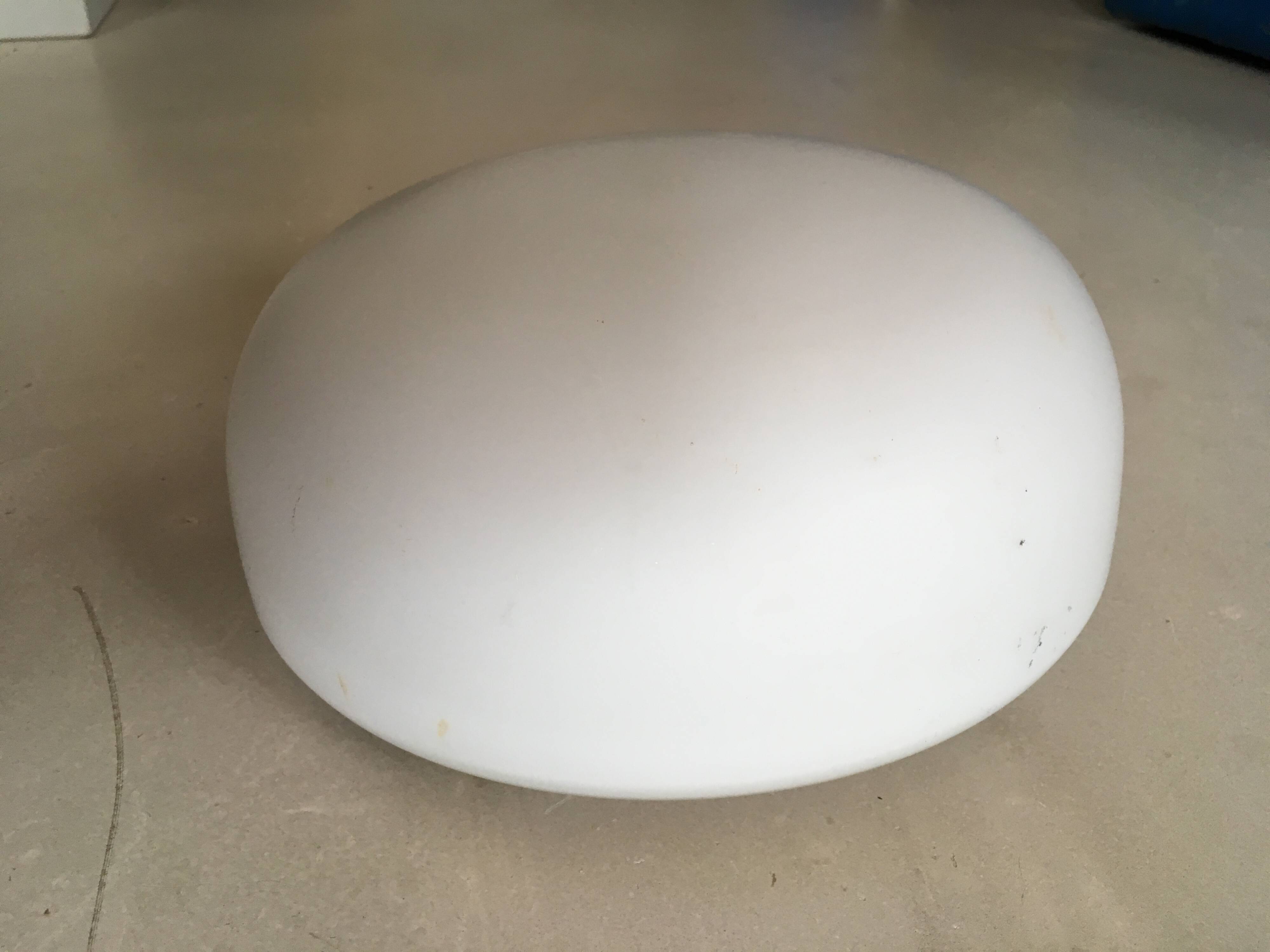 Vintage opaline wall or ceiling light