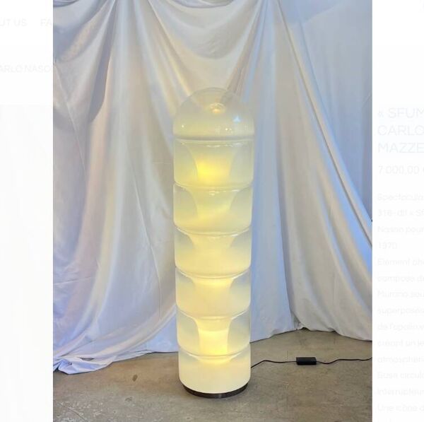 Suspension « Sfumato », Carlo Nason pour Mazzega, années 1970*