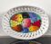 "Intrecciata" vintage fruit dish - Italian ceramic