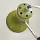 Vintage Olive Green Table Lamp, Adjustable Retro Desk Light