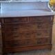 Old chest of drawers high dressing table
